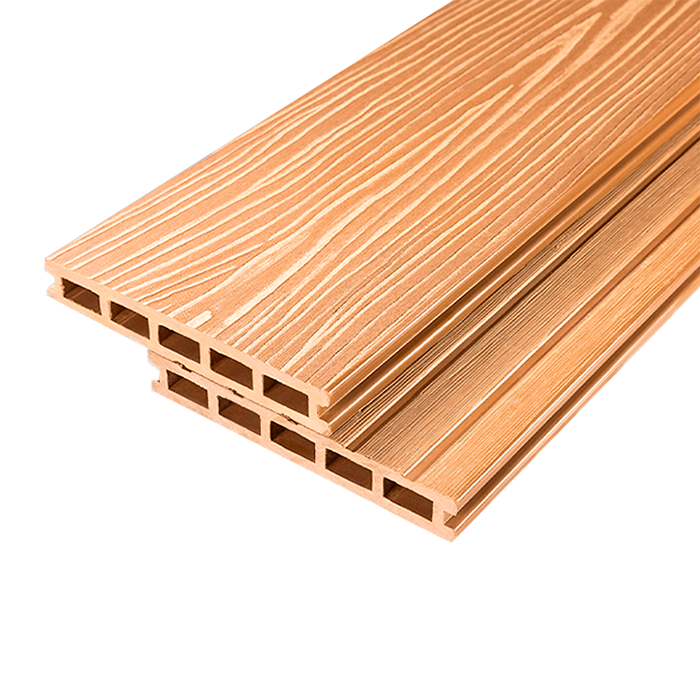 Террасная доска из ДПК RusDecking, UnoDeck Mogano, Орех в Москве