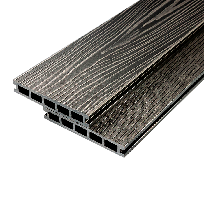 Террасная доска из ДПК RusDecking, UnoDeck Ultra, Графит в Москве