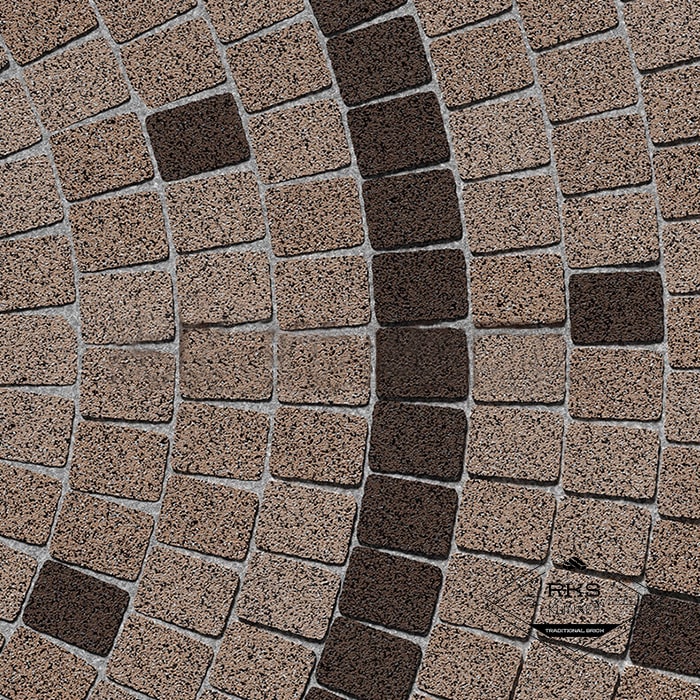 Тротуарная плитка Steingot, Granit Premium, Классика Арко "Bruno" в Москве