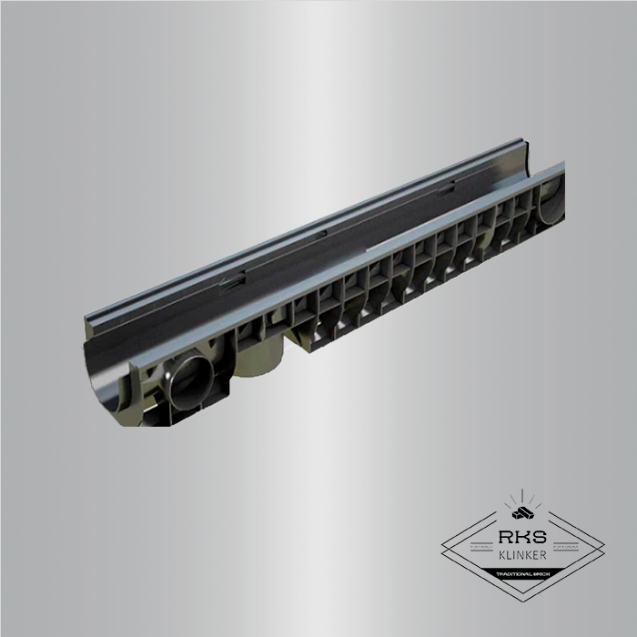 Лоток водоотводный PolyMax Basic DN100, H120 в Москве