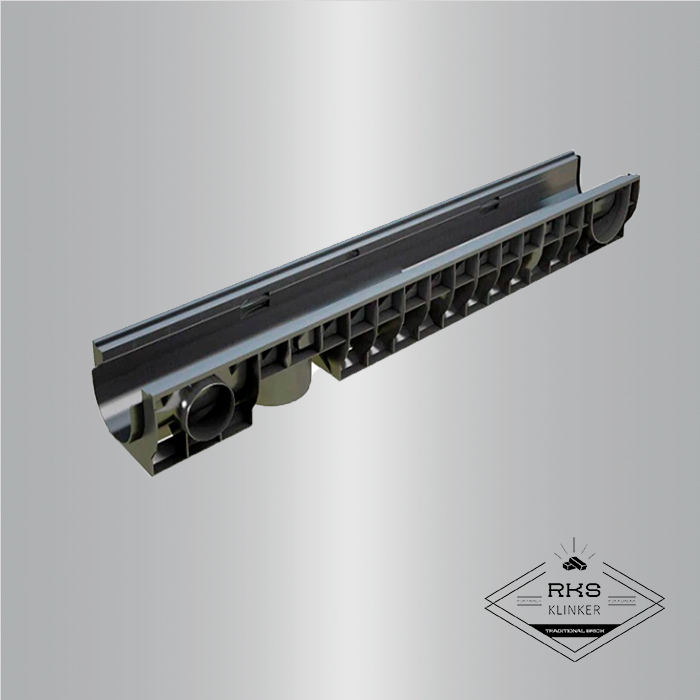 Лоток водоотводный PolyMax Basic DN100, H200 в Москве