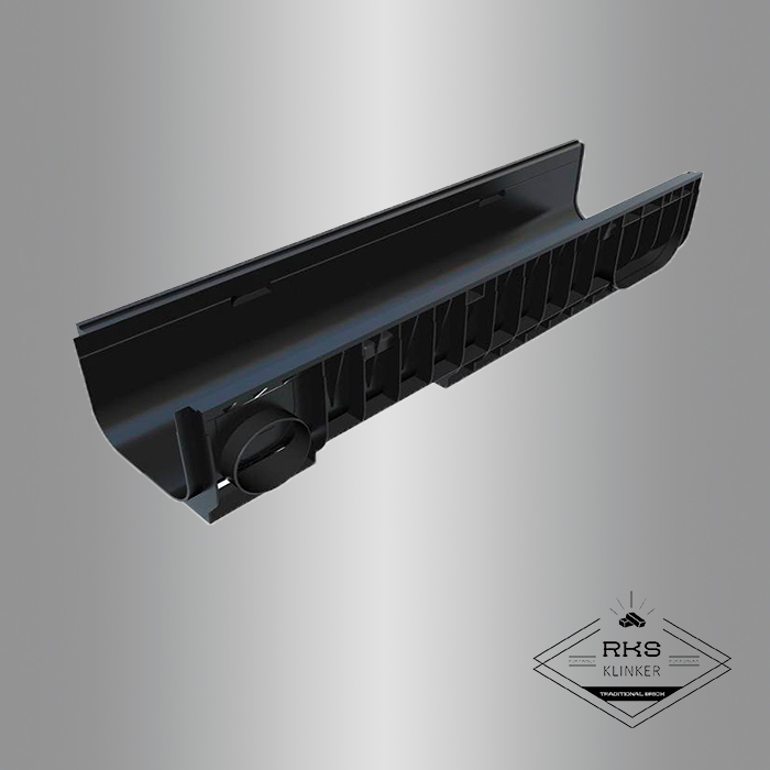 Лоток водоотводный PolyMax Basic пластиковый DN200, H200 в Москве
