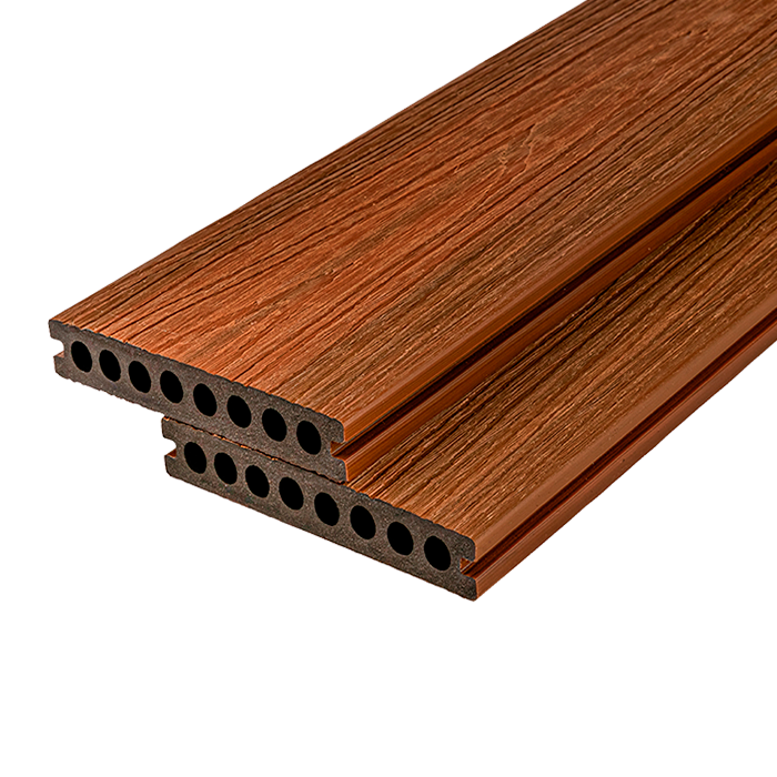 Террасная доска Turtle Shell Round, Thai Teak, Co-Extrusion Dual в Москве