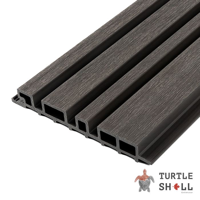 Реечная панель Different Lines, Faroese Smokewood, Co-Extrusion в Москве