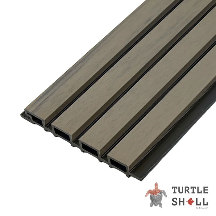 Реечная панель Middle Lines Dual, Canadian Maple, Co-Extrusion в Москве