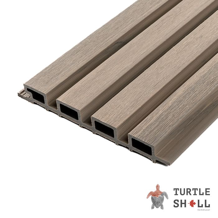 Реечная панель Middle Lines, Canadian Maple, Co-Extrusion в Москве