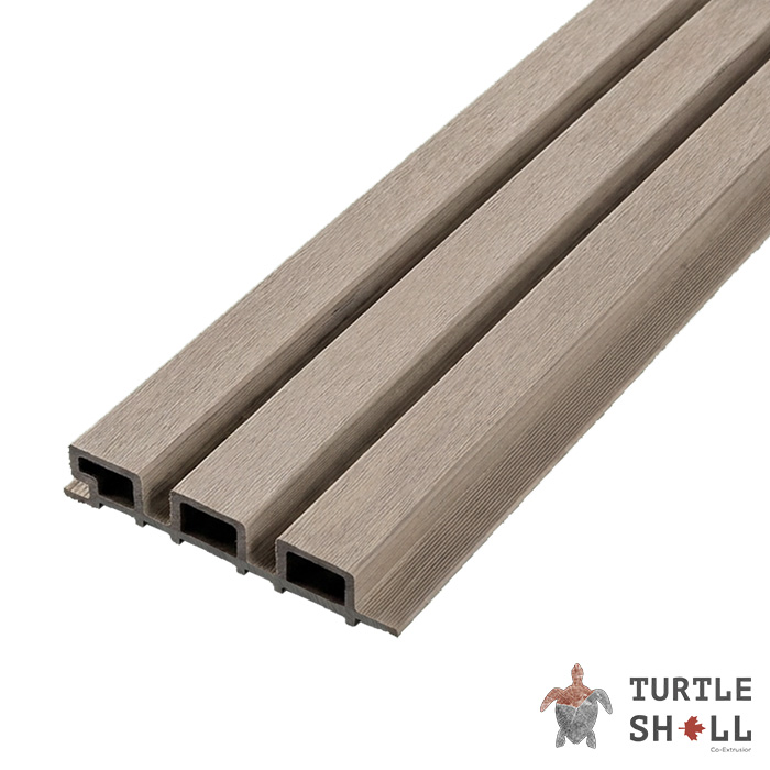 Реечная панель ДПК Middle Lines, Canadian Maple, Коэкструзия (FS 15) в Москве