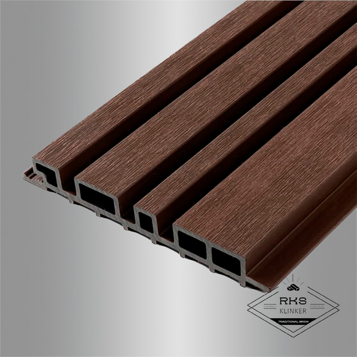 Реечная панель Different Lines, Australian Palisander, Co-Extrusion в Москве