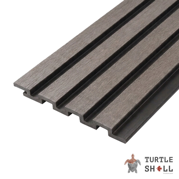 Реечная панель Bar Lines, Faroese Smokewood, Co-extrusion в Москве