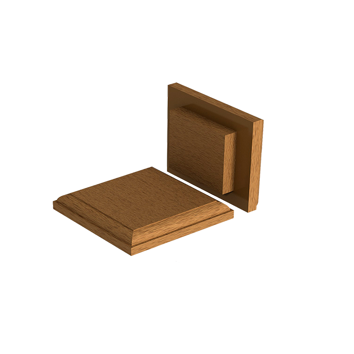 Крышка верхняя для столба из ДПК Woodvex,Select, вуд в Москве