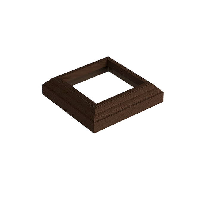 Крышка нижняя для столба из ДПК Woodvex,Select, венге в Москве