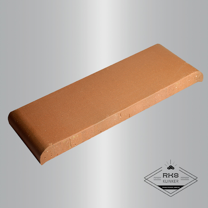 Парапетная плитка ZG Clinker, КР20 190x110x25 мм, Красная в Москве