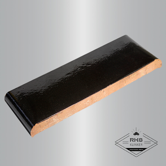Парапетная плитка ZG Clinker, КР20 190x110x25 мм, Тёмно-коричневая в Москве