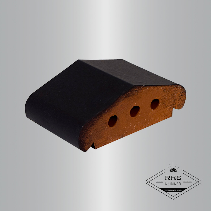 Профильный кирпич для заборов ZG Clinker, К12 170x110x65 мм, Графит в Москве
