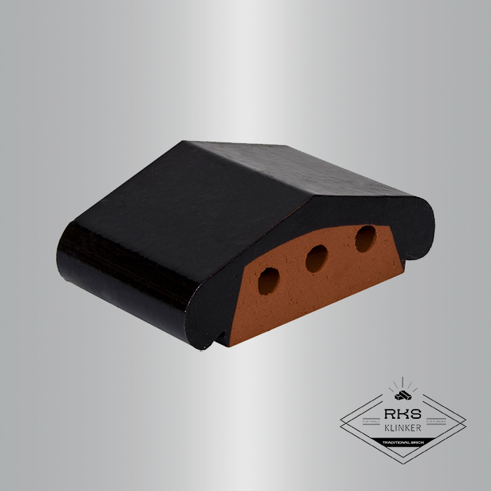 Профильный кирпич ZG Clinker, К12 170x110x65 мм, Тёмно-коричневый в Москве
