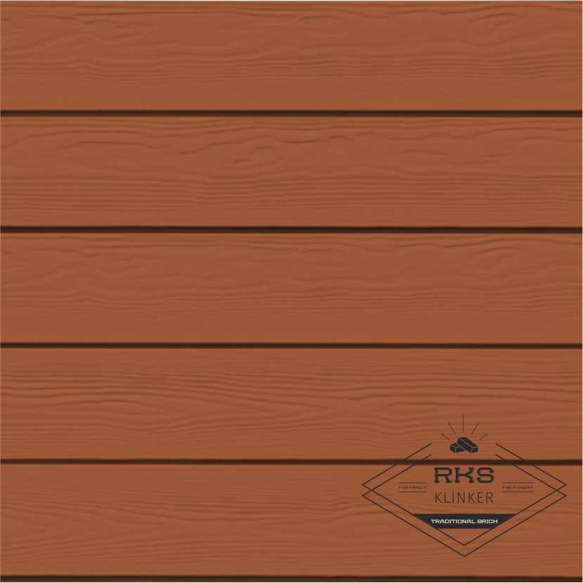 Фиброцементный сайдинг CEDRAL Lap wood, C32 - Бурая земля в Москве