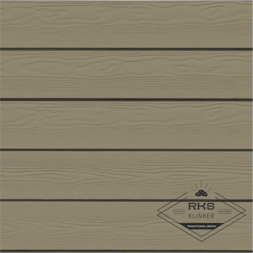 Фиброцементный сайдинг CEDRAL Lap wood, C57 - Весенний лес в Москве