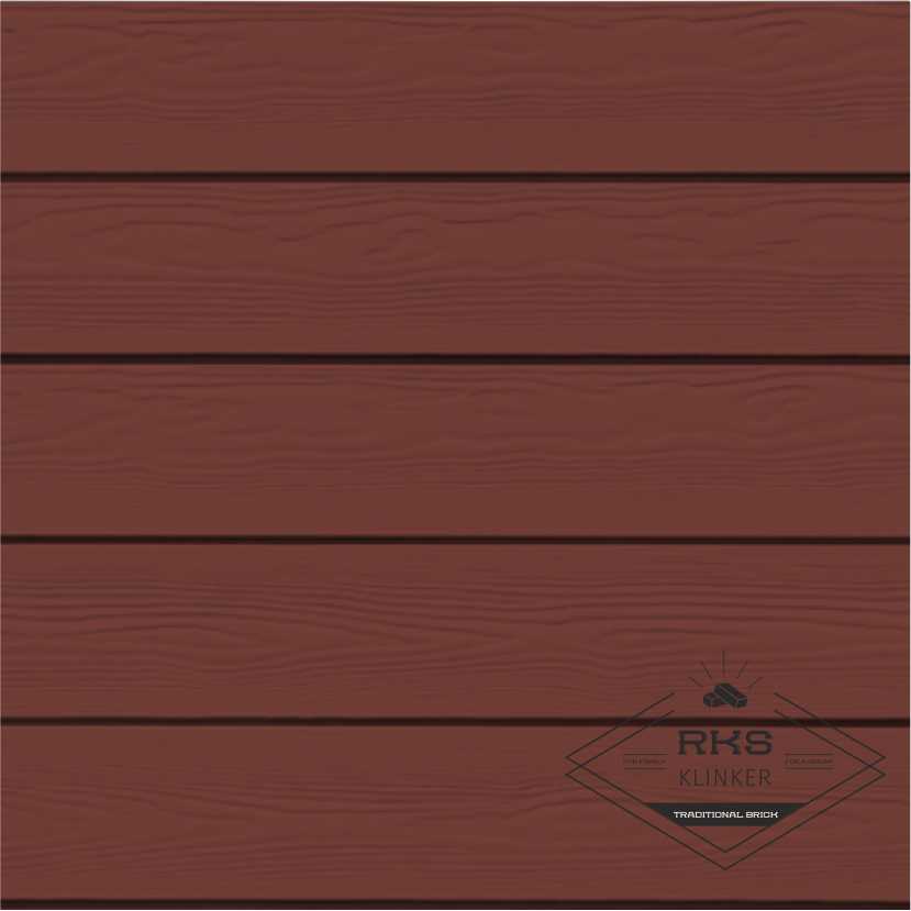 Фиброцементный сайдинг CEDRAL Lap wood, C61 - Красная земля в Москве