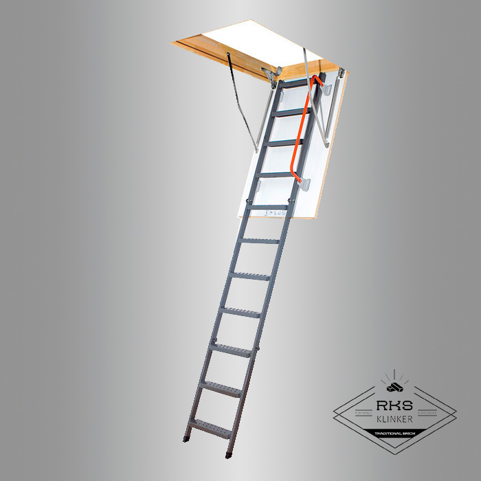 Чердачная металлическая лестница FAKRO LMК 70х140х305 в Москве