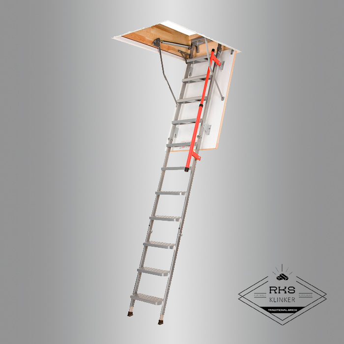 Чердачная металлическая лестница FAKRO LML Lux 60х130х305 в Москве