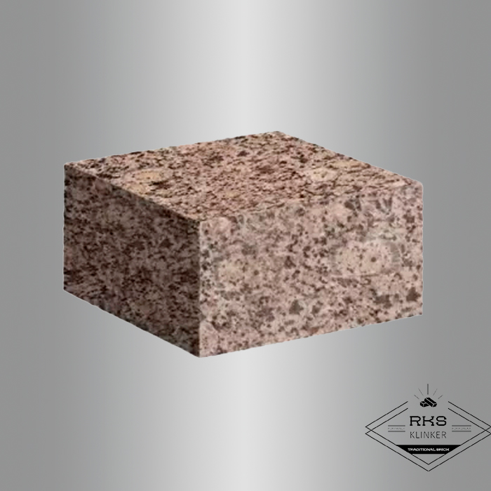 Гранитная брусчатка Балтийский, Полнопиленая, 100x100x80 мм в Москве