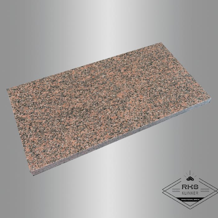 Гранитная плитка Peach Red HB, Thermo/Polished в Москве