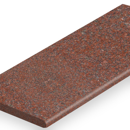 Ступень гранитная Imperial Red в Москве
