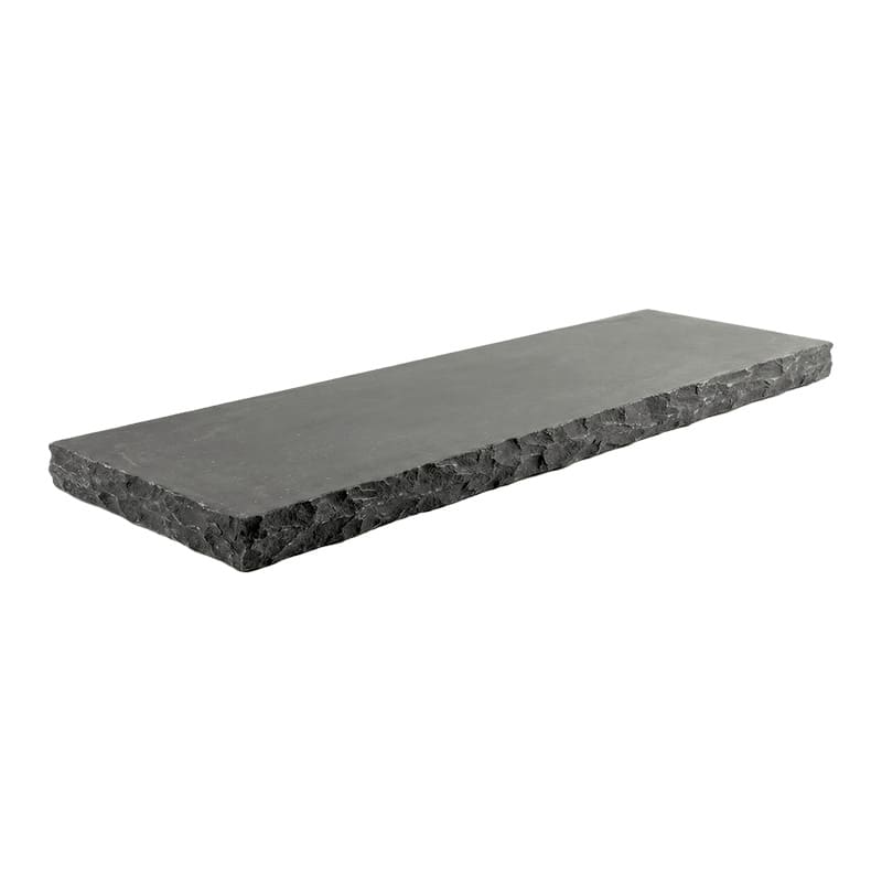 Ступень из камня RKS SLATE Belgian Black, колотая, 1500х350х30 мм в Москве
