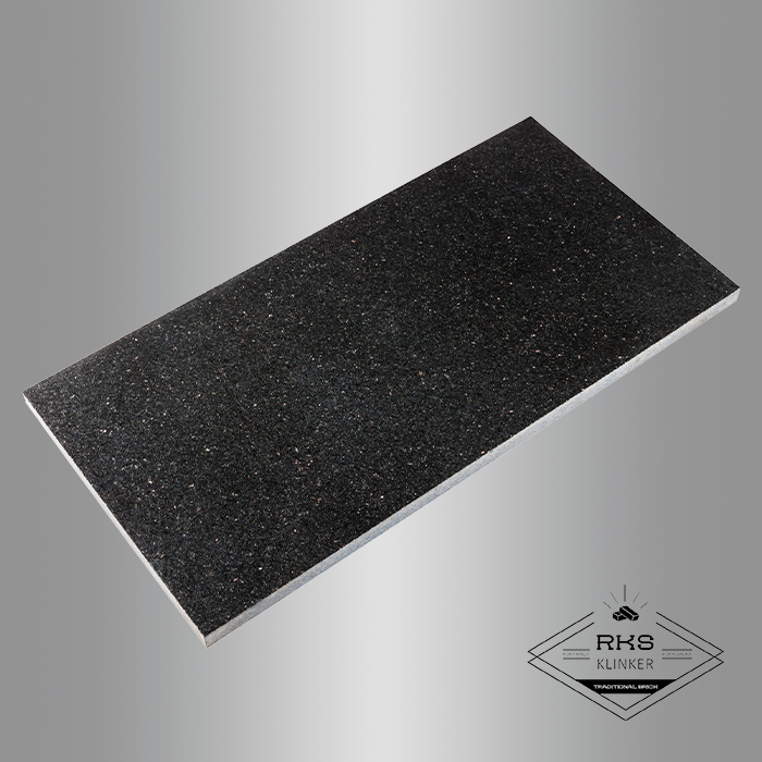 Гранитная плитка Absolute Black, Thermo/Polished в Москве