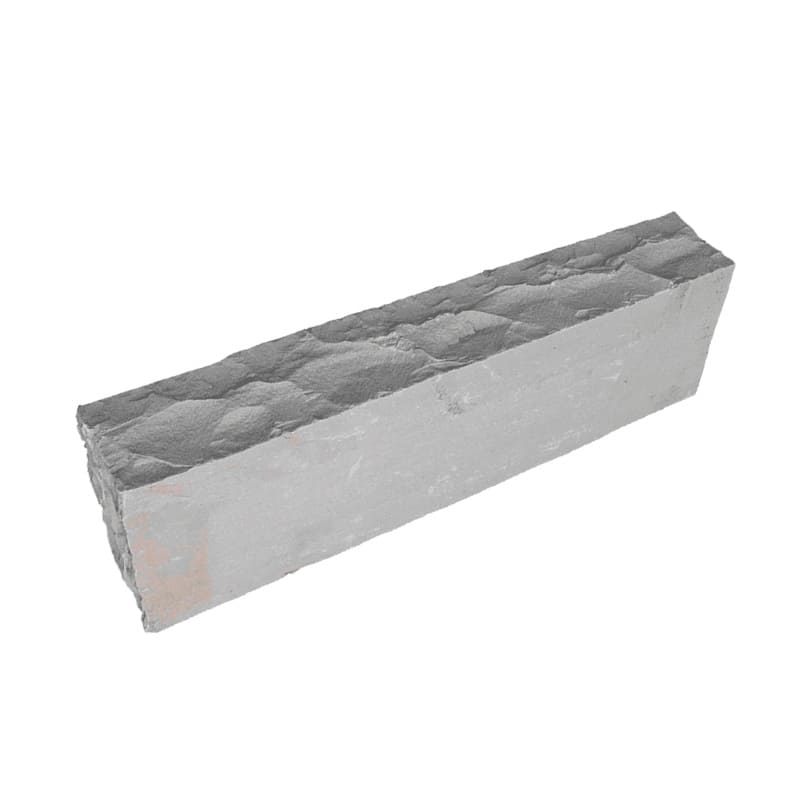 Бордюр из камня RKS SLATE Belgian Grey, колотый, 150х80х1000 мм в Москве