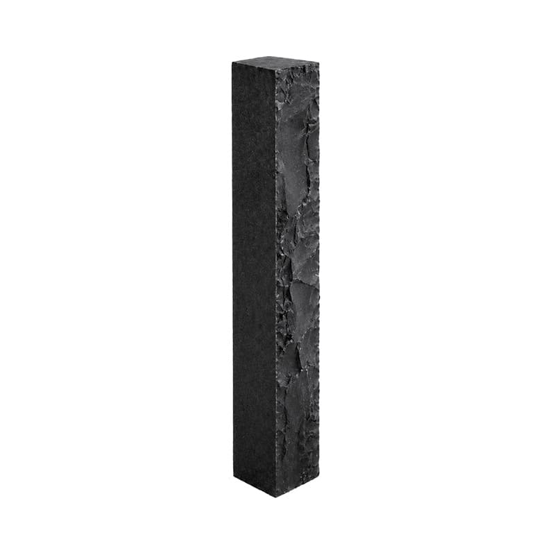 Палисад из камня RKS SLATE Belgian Black, колотый, 100х100х1000 мм в Москве