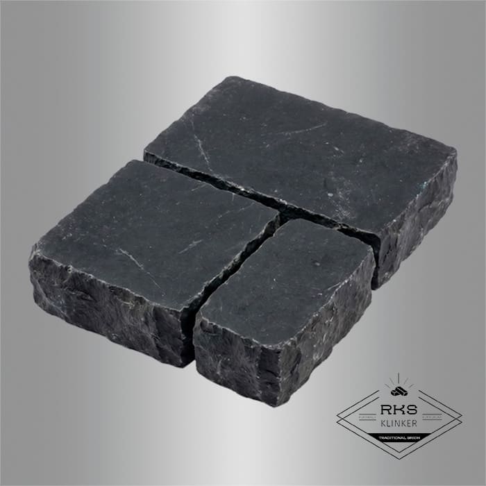 Брусчатка из известняка RKS Slate Belgian Black Классико в Москве