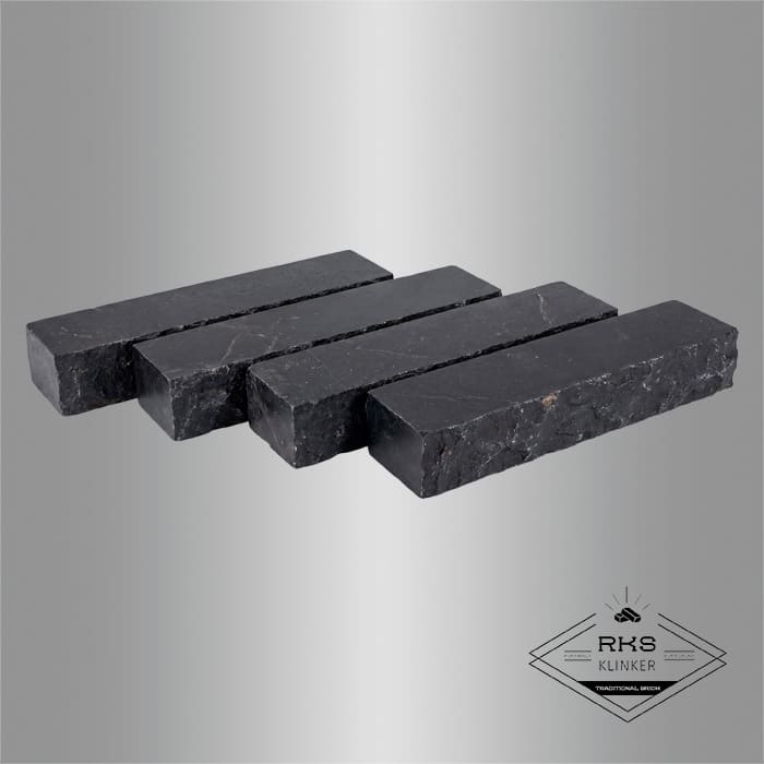 Брусчатка из известняка RKS Slate Belgian Black Ригель в Москве