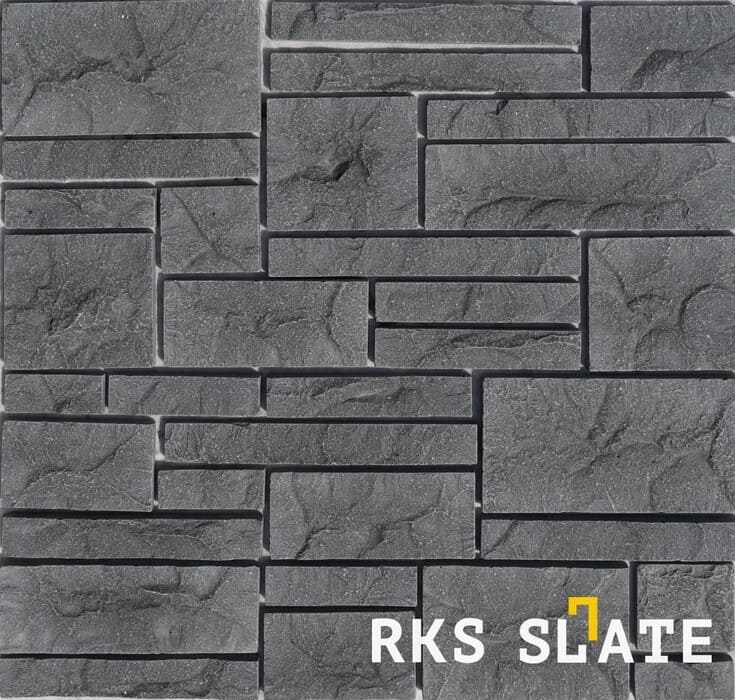 Фасадный облицовочный камень Basalt Rock Strips в Москве