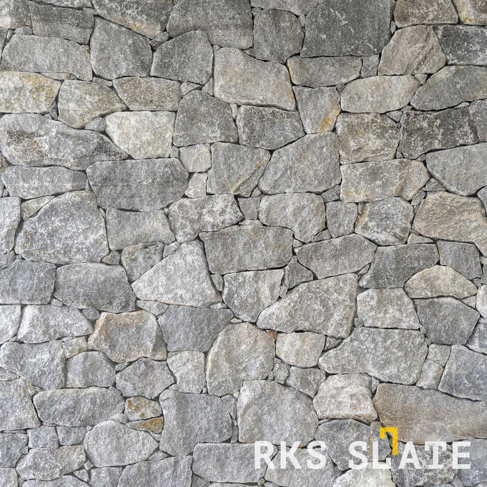 Фасадный облицовочный камень Grey Quartz Loose в Москве