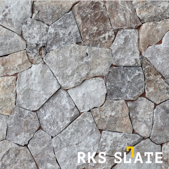 Фасадный облицовочный камень Silver Travertine Loose в Москве