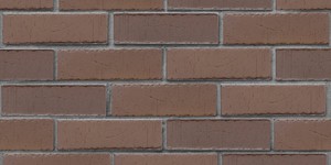 Клинкерный кирпич ЛСР Антверпен тёмно-терракотовый, Винтаж, 0.7НФ на сером шве