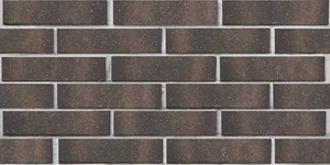 Кирпич облицовочный ЛСР, Графитовый с посыпкой, Гладкий, 1НФ на белом шве