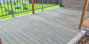 Террасная доска ДПК Bamberg Shipboard Brazilian Walnut пол в беседке из дпк (4)
