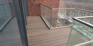 Террасная доска ДПК Bamberg Solid Brazilian Walnut настил неостекленного балкона (2)