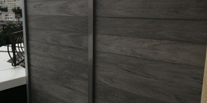 Террасная доска ДПК Bamberg Universal Board English Barnwood забор между балконами из дпк (3)