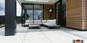 Фасадная доска из ДПК Bamberg Natural Lebanese Cedar зона террасы