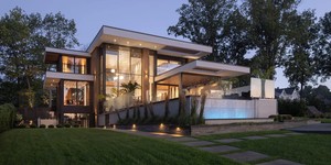 Террасная доска ДПК Turtle Shell Australian Palisander Co-Extrusion современный фасад из террасной доски (10)