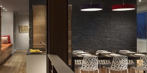 Черный камень для стен интерьера купить 3D панели RKS SLATE Сланец Matt Black Slate Classic (7)