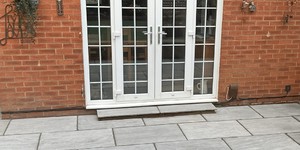 Не скользкая Плитка из песчаника для улицы и входной зоны от RKS SLATE Belgian Grey купить по лучшей цене (1)