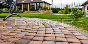 Тротуарная плитка БРАЕР Классико круговая мальва фото (2)
